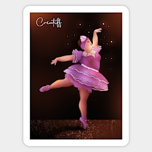 Big Ballerina Sticker